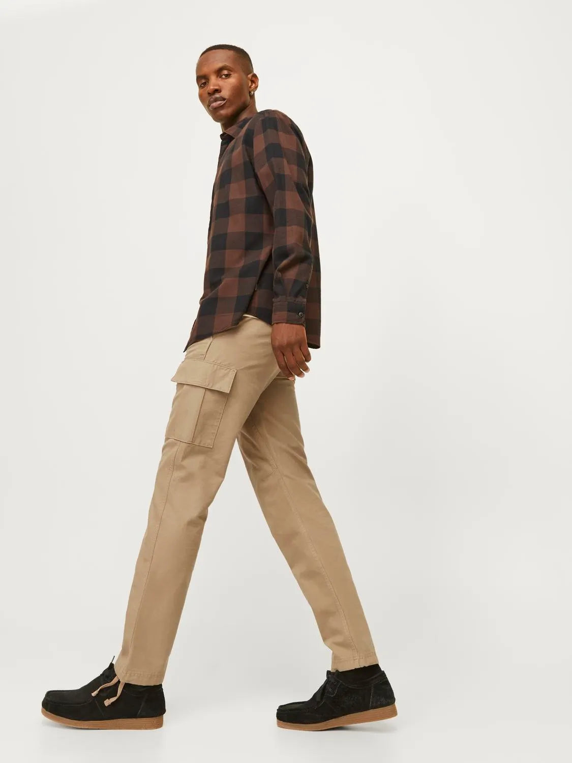 JACK & JONES PANTALONI CARGO RELAXED FIT - Col. Beige