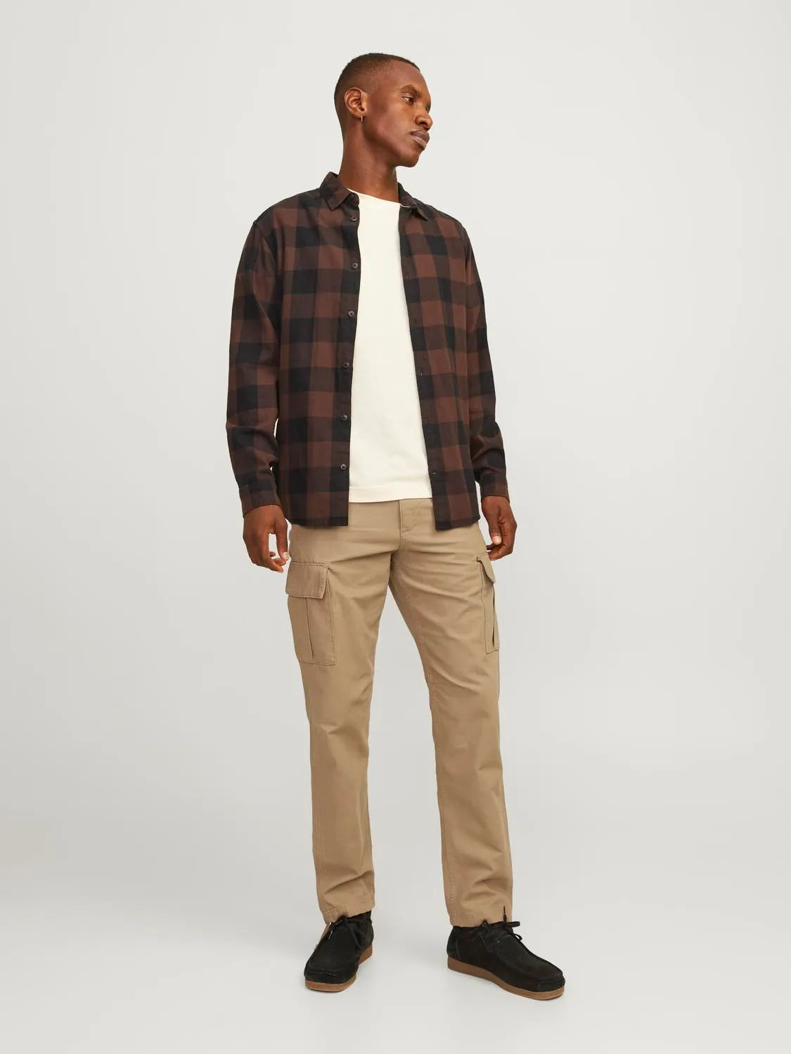 JACK & JONES PANTALONI CARGO RELAXED FIT - Col. Beige