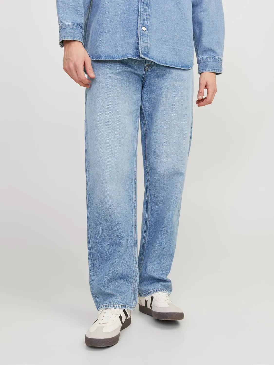 JACK & JONES LOOSE FIT JEANS - Light Denim