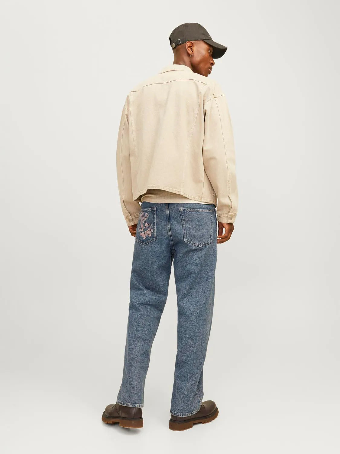 JACK & JONES BAGGY JEANS CON RICAMO