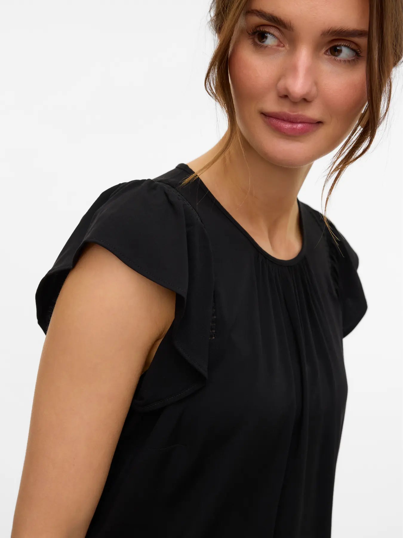 VERO MODA Camicia da donna 'VMBella' in Nero