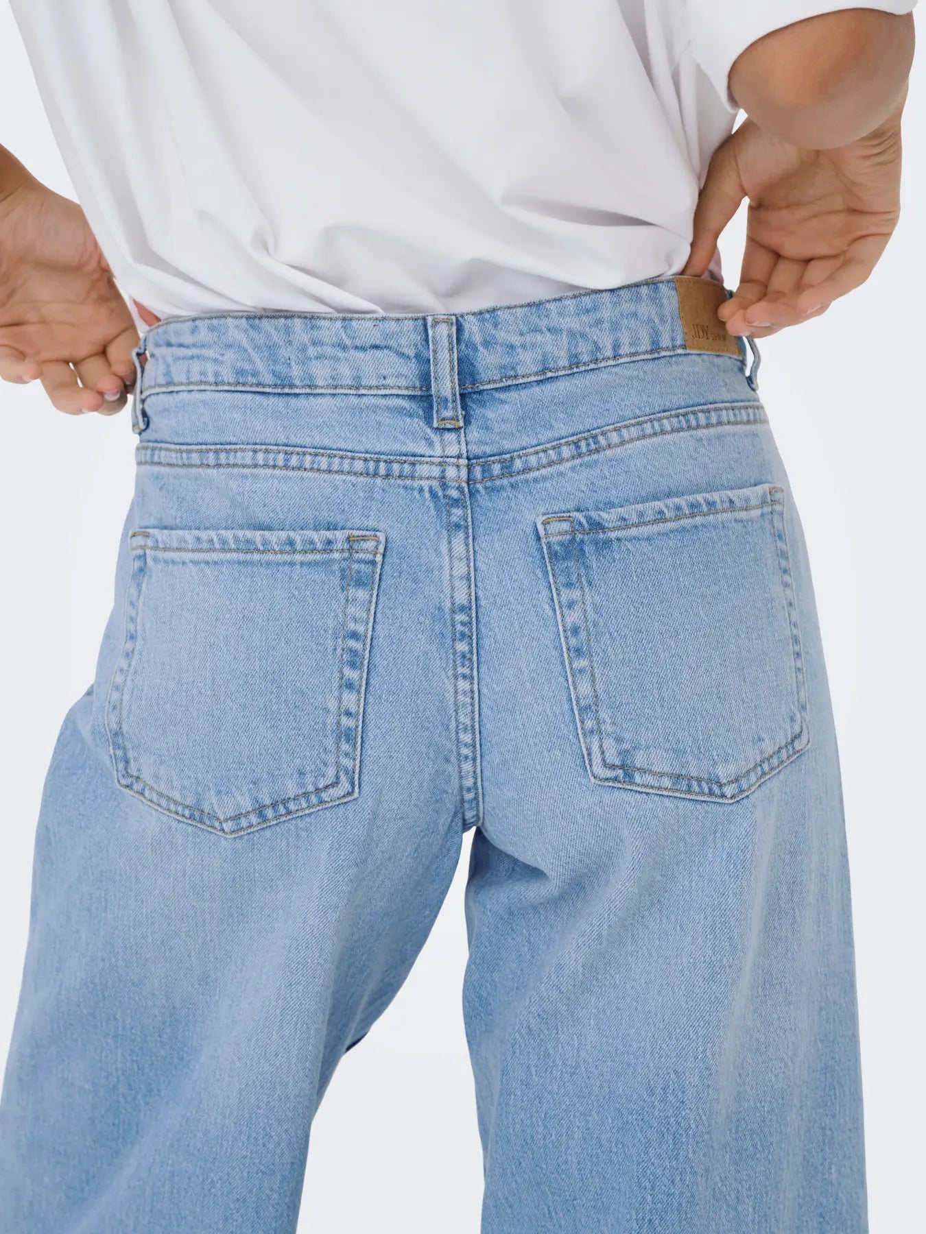 JDY Vita bassa Straight fit jeans - light denim