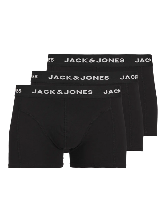 JACK & JONES BOXER 3 PACK - Col. Nero