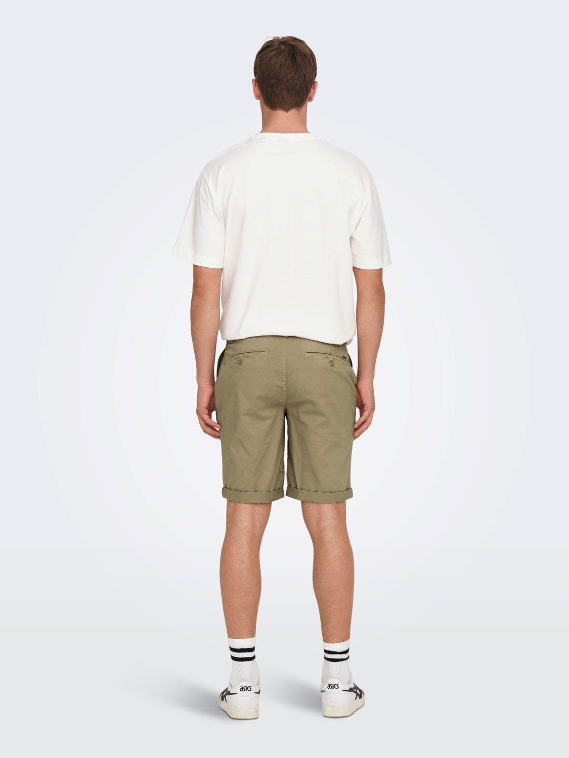 ONLY & SONS PANTALONCINI CHINO - Beige