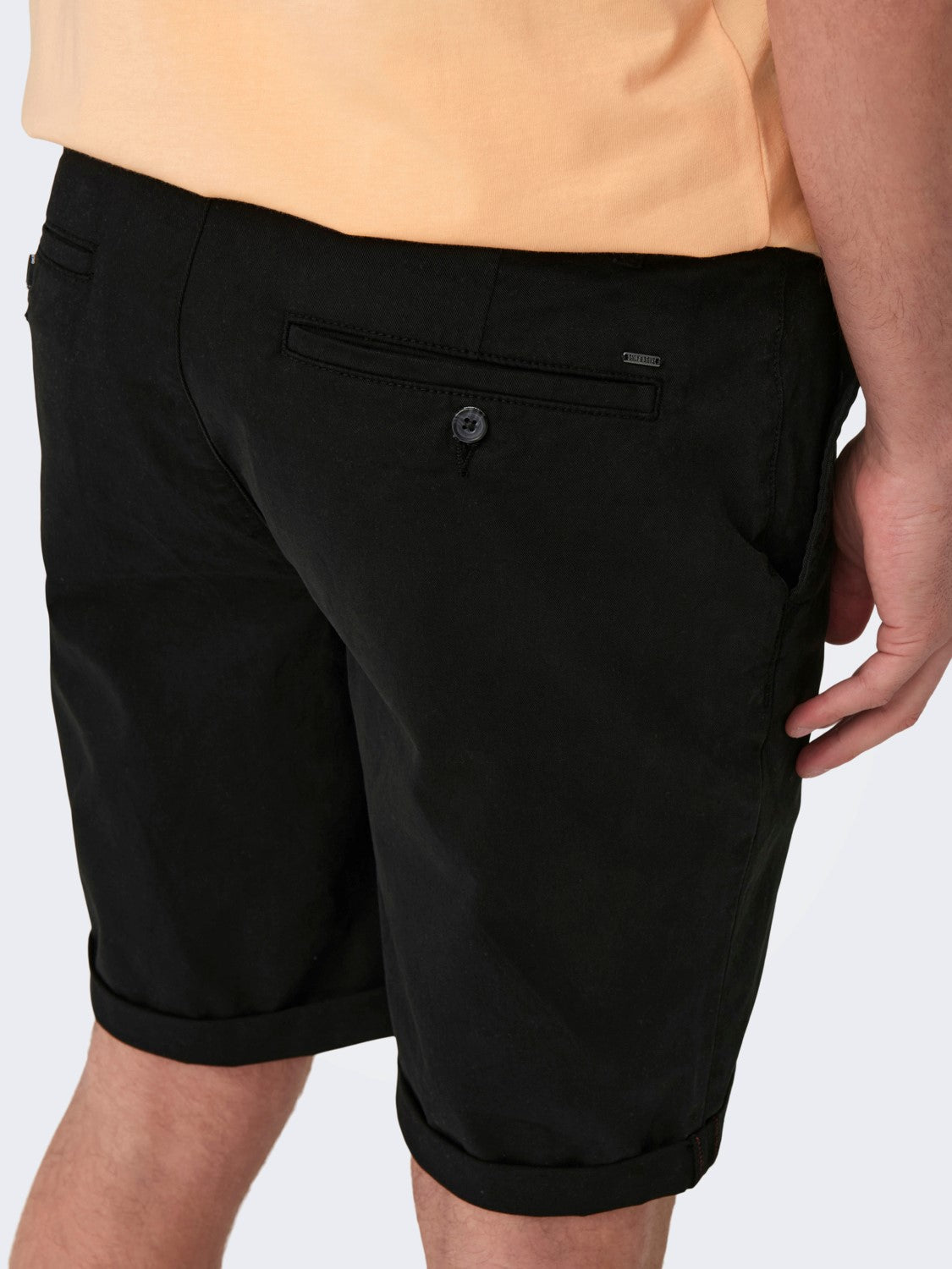 ONLY & SONS PANTALONCINI CHINO - Nero