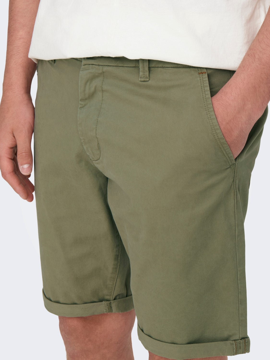 ONLY & SONS PANTALONCINI CHINO - Mermaid