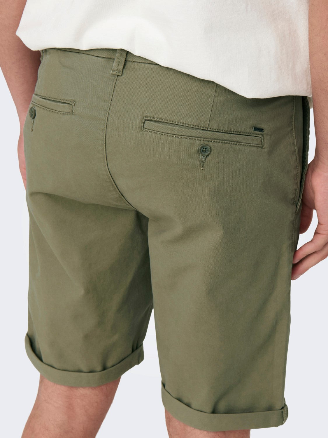 ONLY & SONS PANTALONCINI CHINO - Mermaid