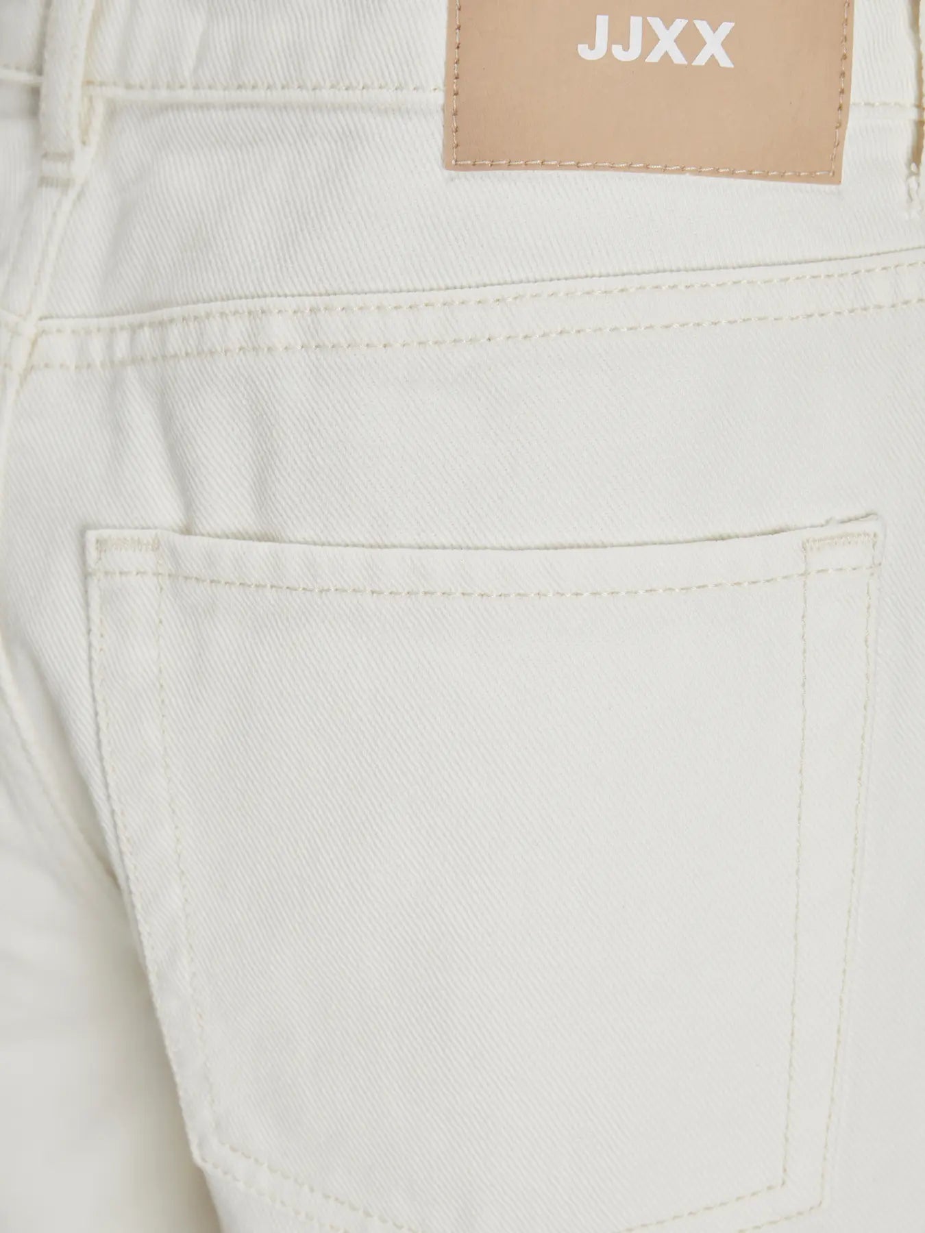 JXLAURA SHORT MW DENIM SHORTS DNM SN - Col. bianco