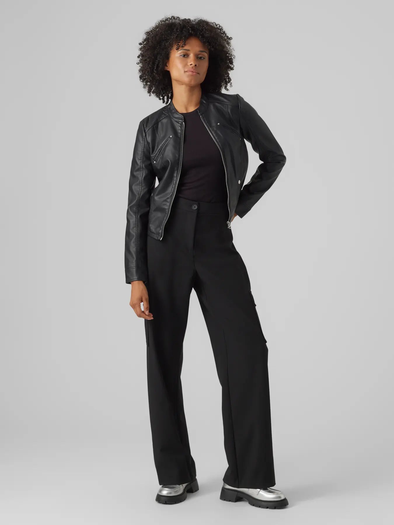 Vero Moda VMFAVODONA - Giacca in similpelle