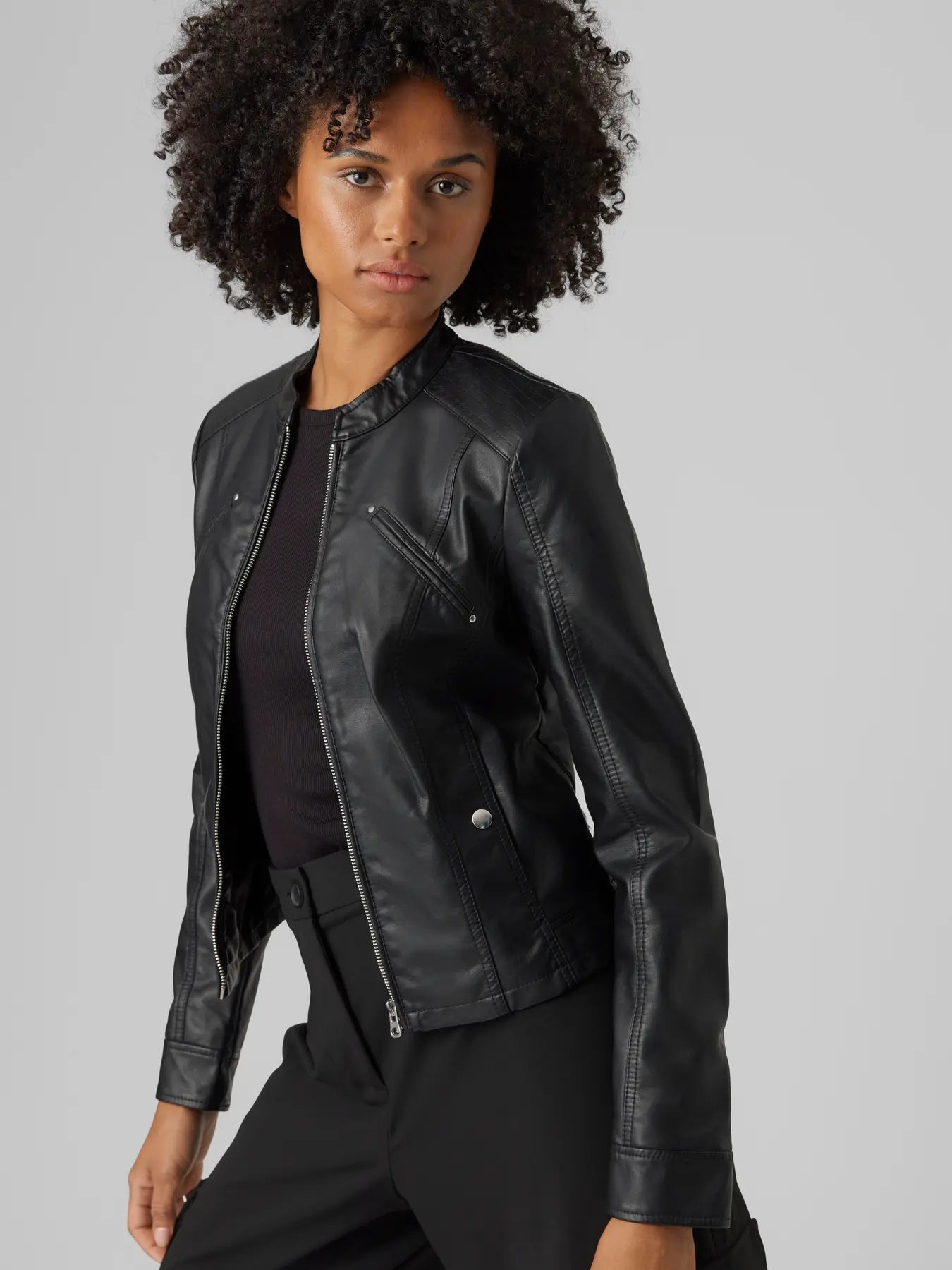 Vero Moda VMFAVODONA - Giacca in similpelle