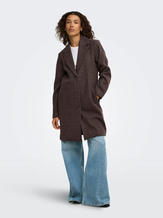 JDYECHO Cappotto - Col. Chocolate Torte