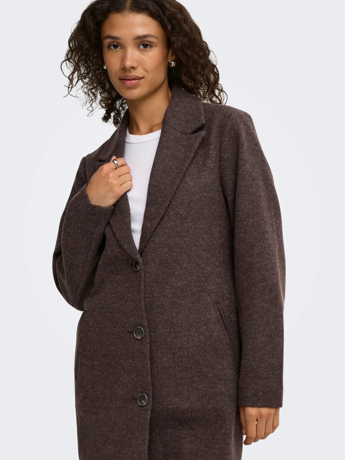 JDYECHO Cappotto - Col. Chocolate Torte