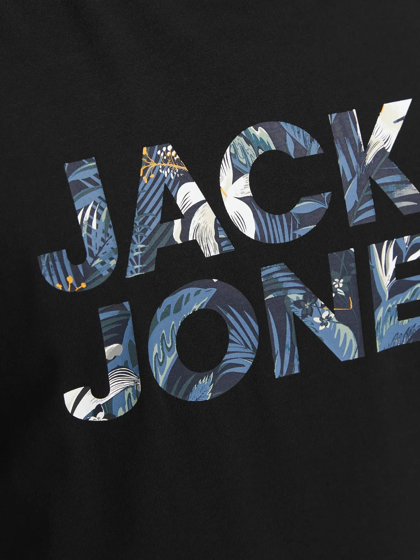 JACK & JONES T-SHIRT SUMMER VIBES - Col.nero