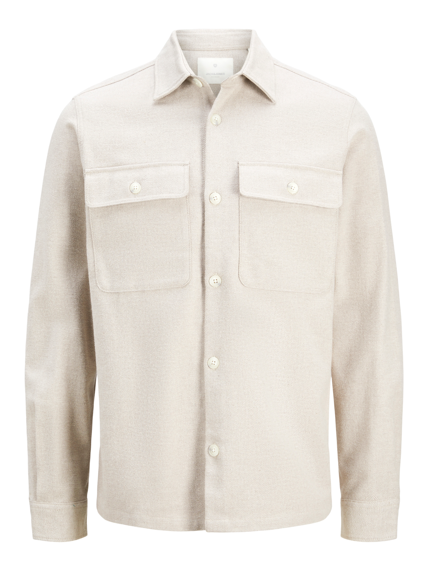 JACK & JONES GIACCA CAMICIA PREMIUM - Col. Beige