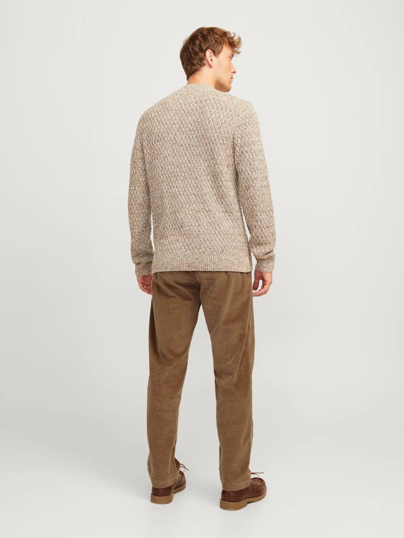 JACK & SONS PANTALONE IN VELLUTO A COSTE  Col. Marrone