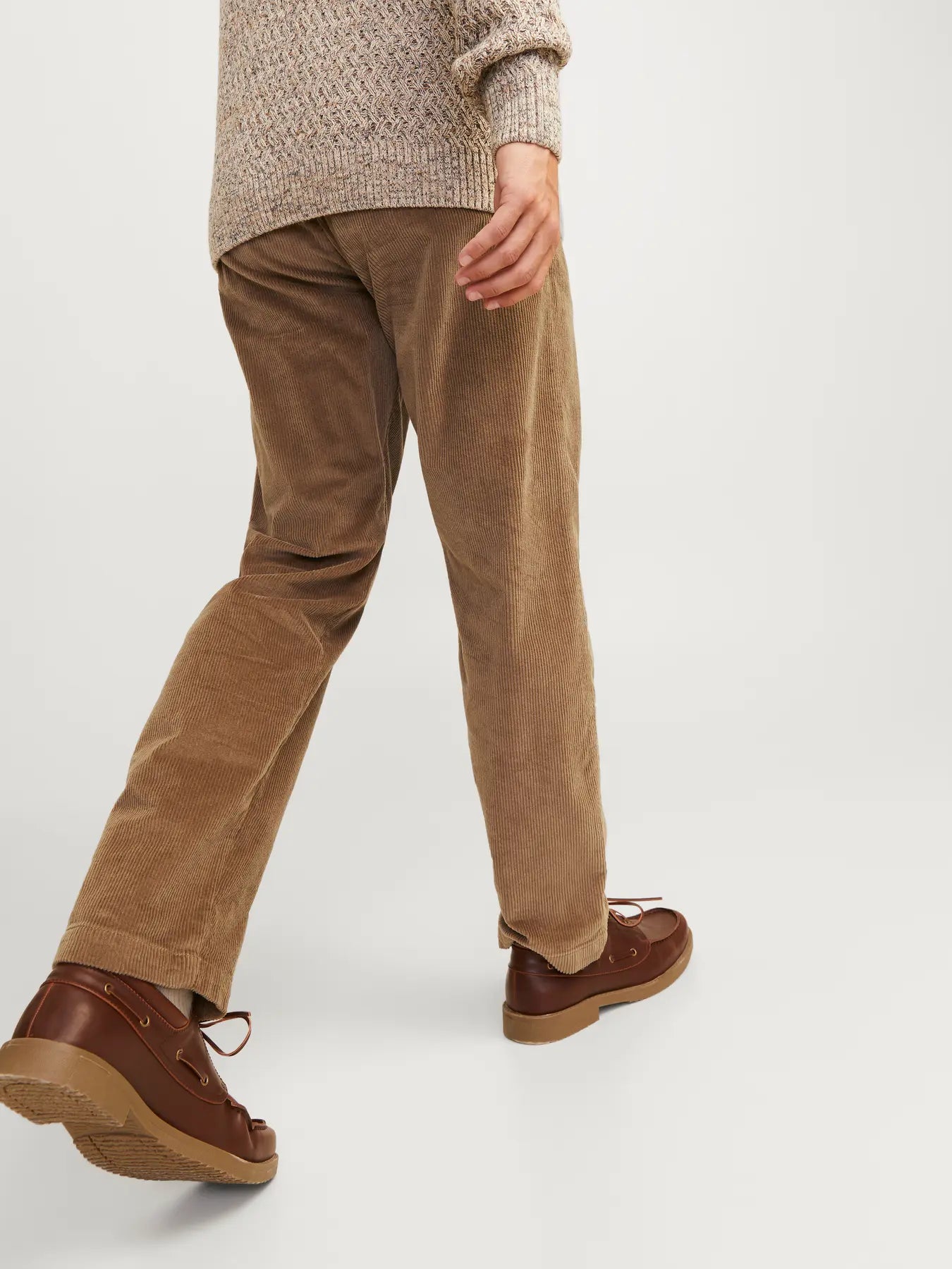 JACK & SONS PANTALONE IN VELLUTO A COSTE  Col. Marrone