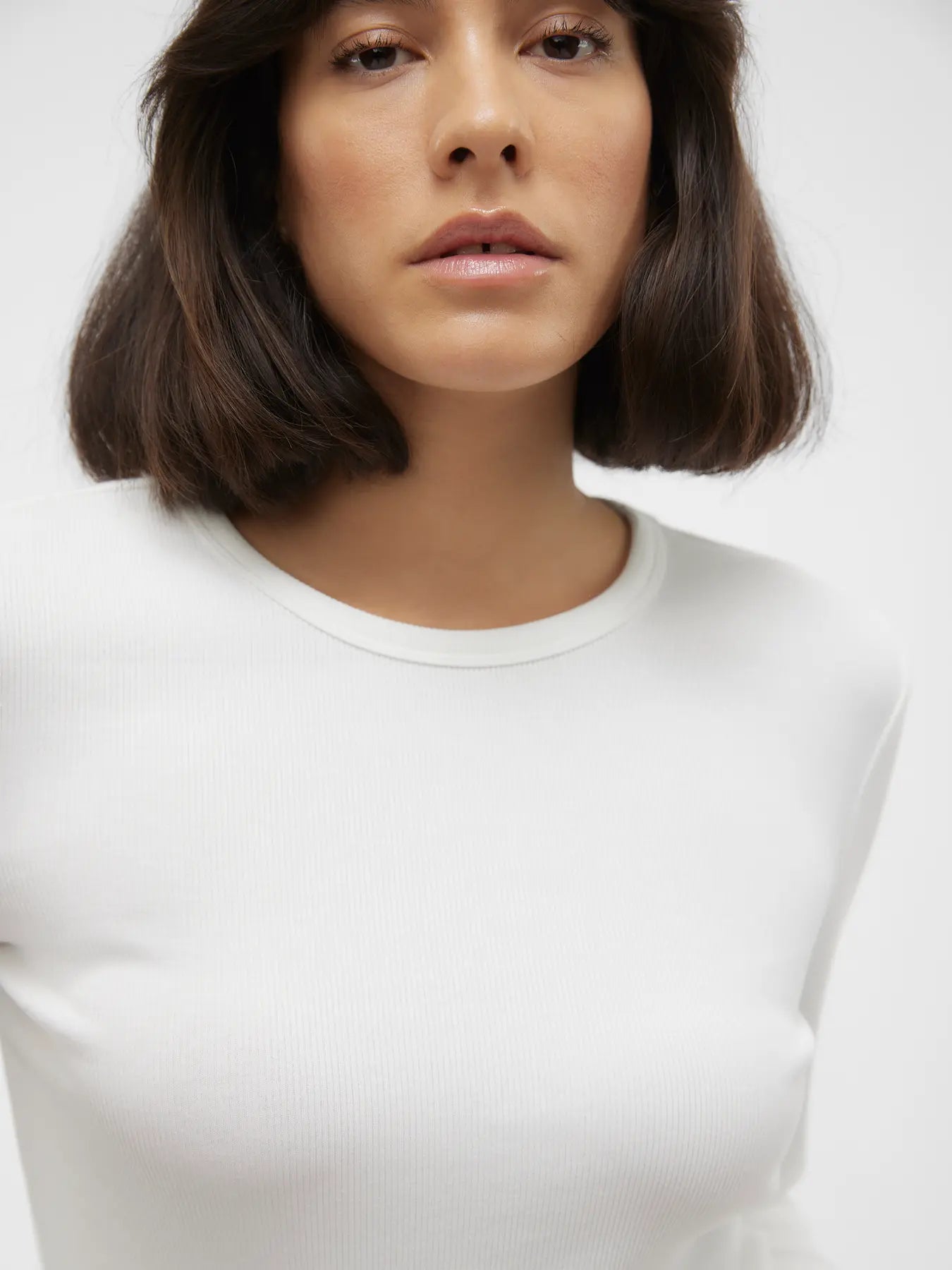 Vero Moda MCHLOE - Maglietta a manica lunga - col.bianco