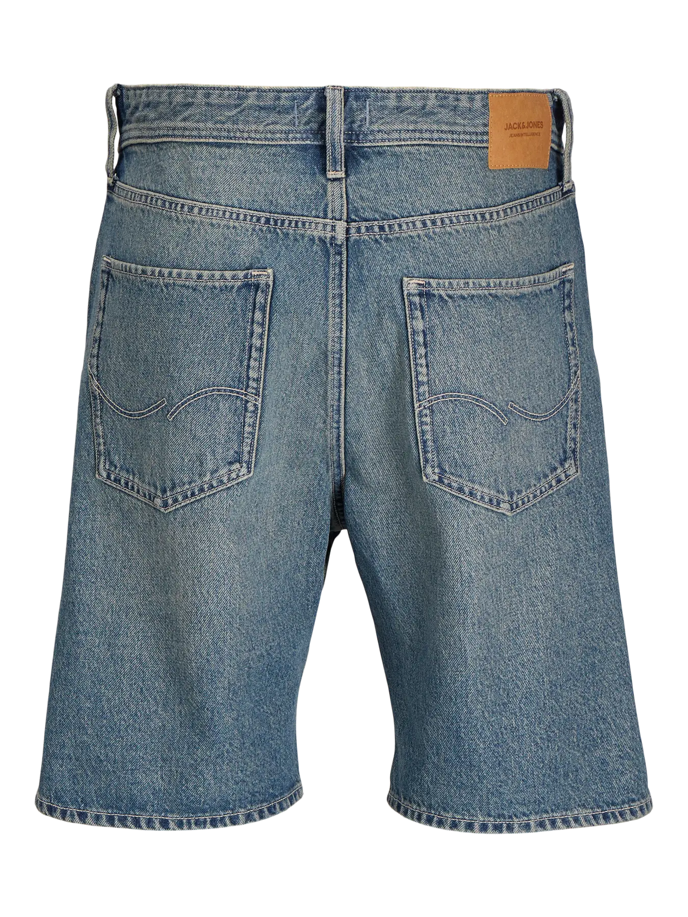 JACK & JONES SHORTS IN JEANS BAGGY "JJIALEX" - Blue Denim