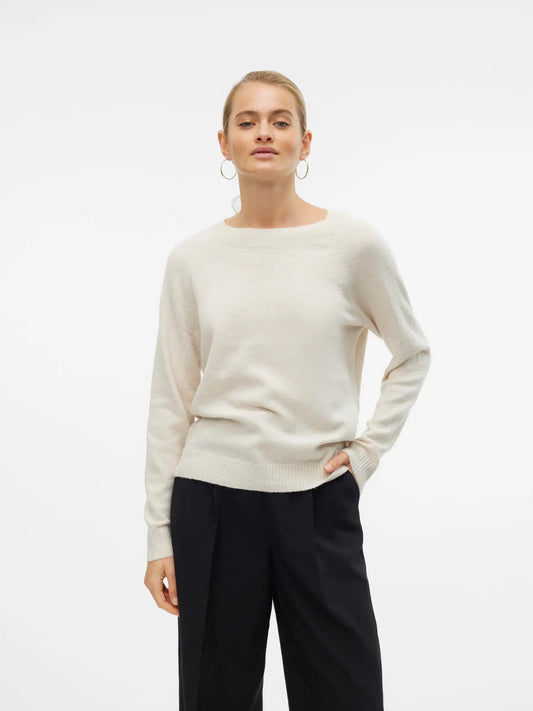 Vero Moda - Maglione VMDOFFY - Bianco
