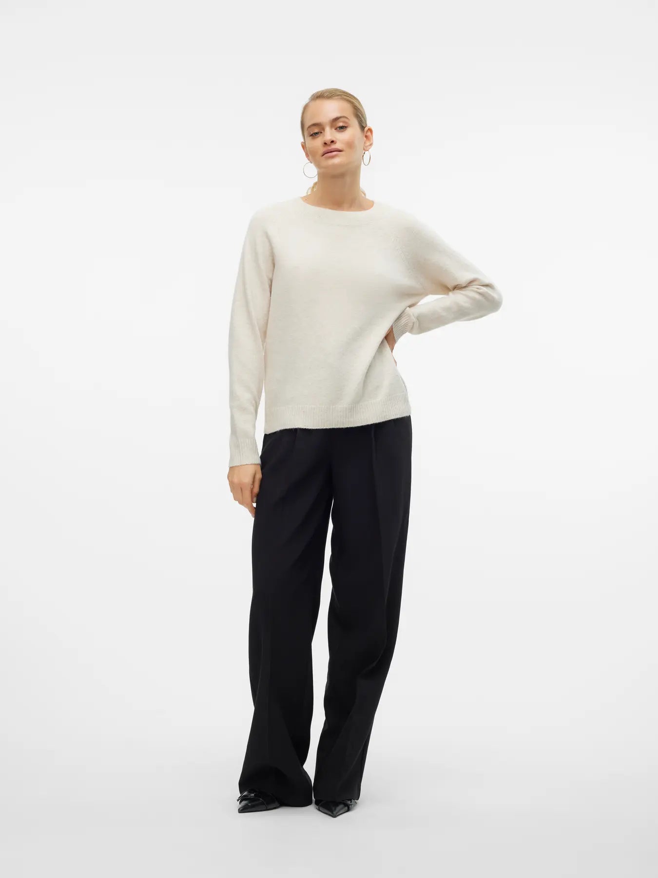 Vero Moda - Maglione VMDOFFY - Bianco
