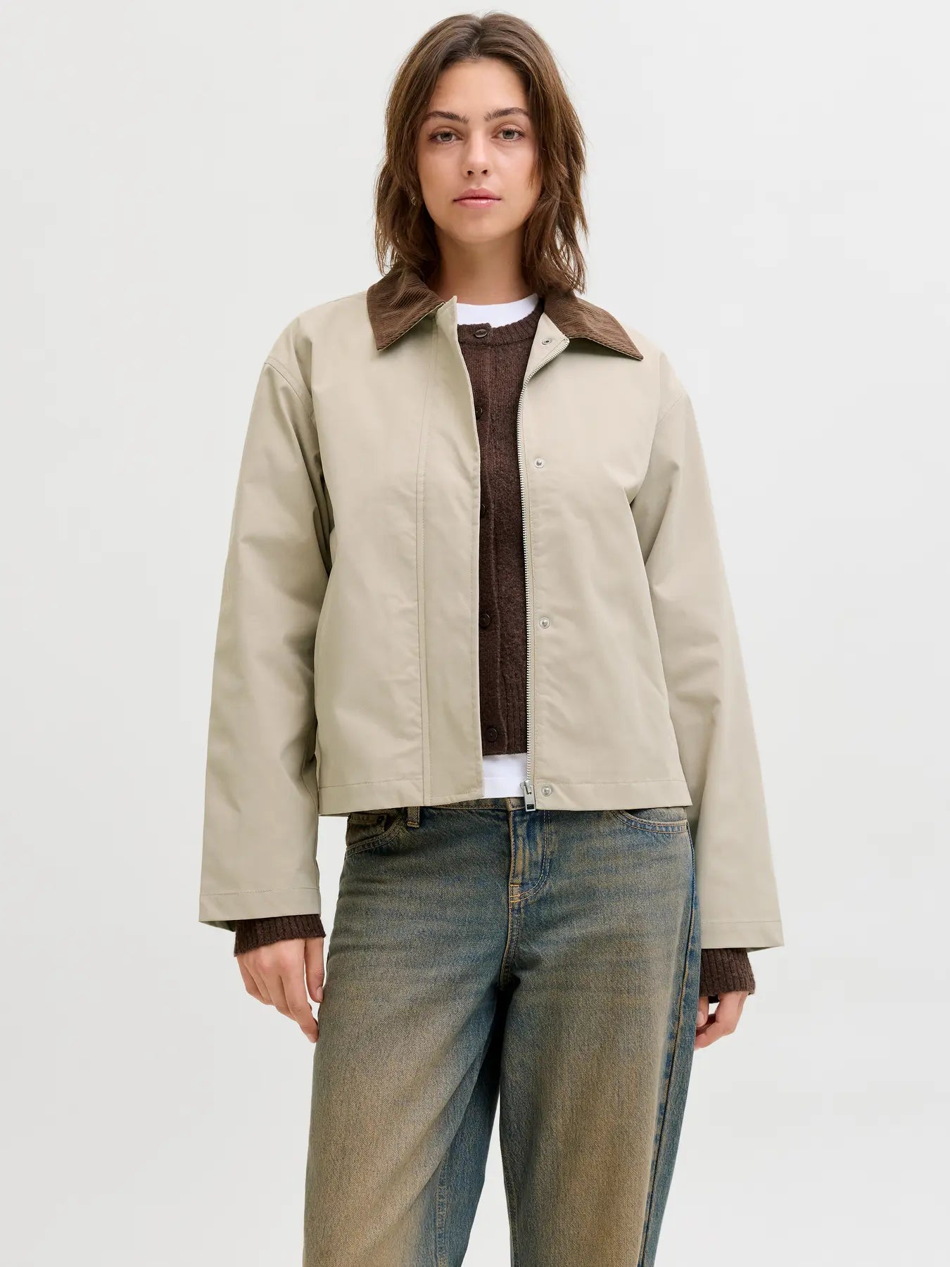 JXWILMA WORKER JACKET - Giacca leggera - crockery