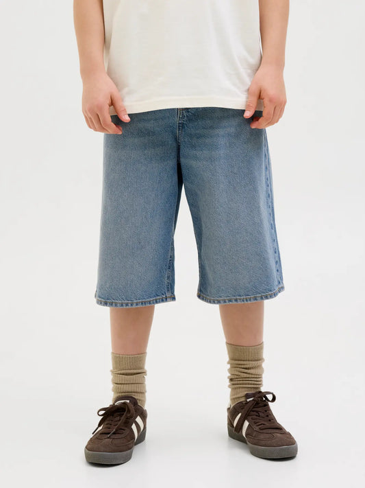JACK & JONES JUNIOR  BAGGY SHORTS IN JEANS