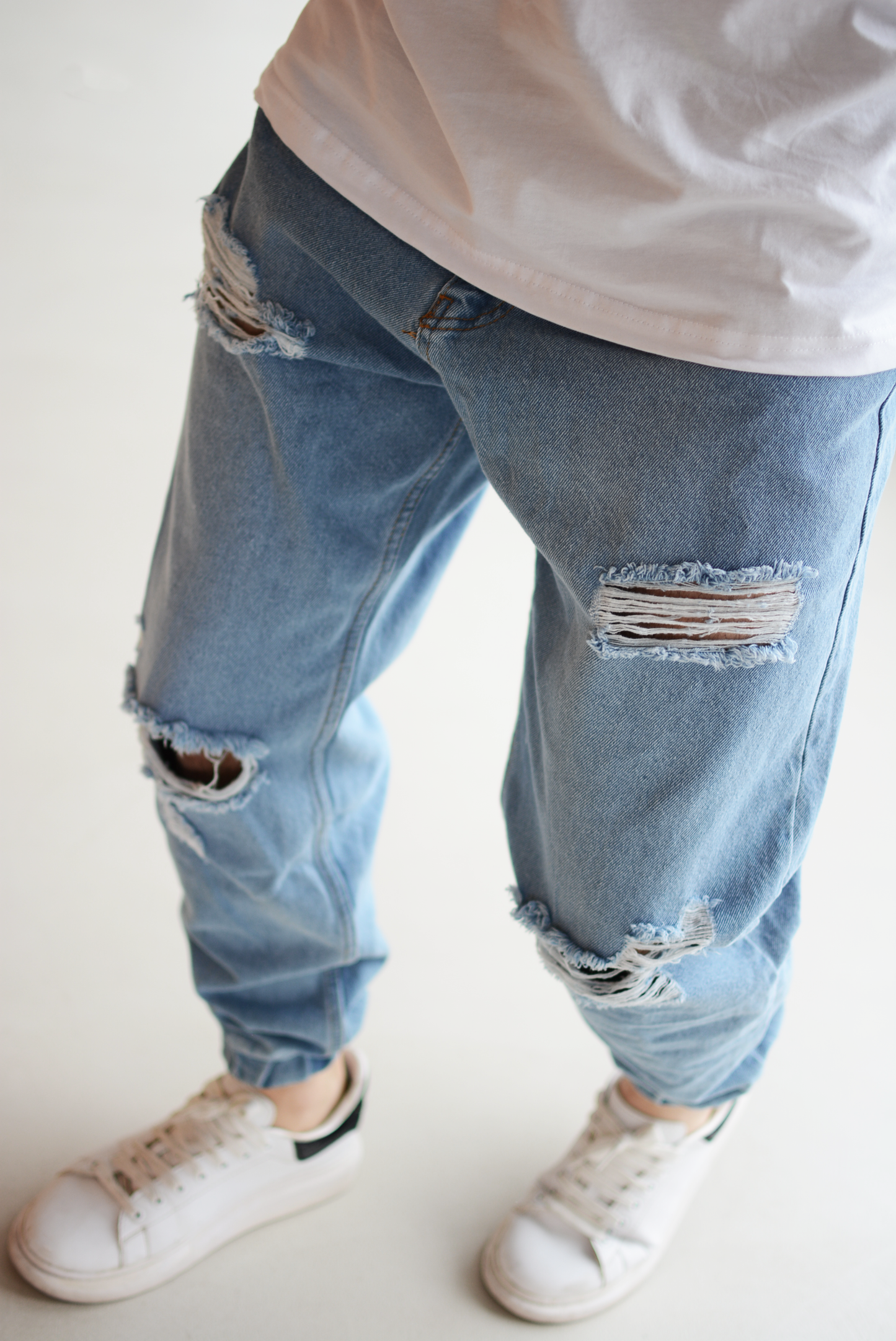 Jeans 2025 elastico caviglia