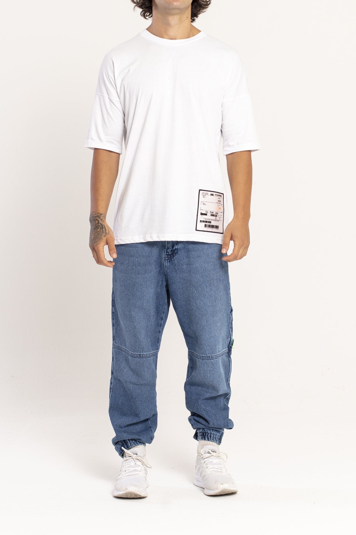 T-SHIRT OVERSIZE YOU ARE NOT - COLORE BIANCO