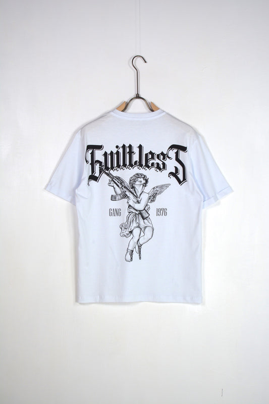 T-shirt "Guiltless Gang" - Col. bianco