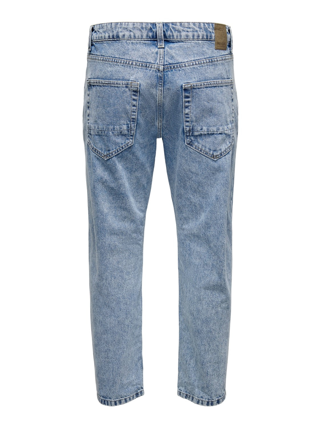 ONLY AND SONS CROPPED BLU LIGHT JEANS